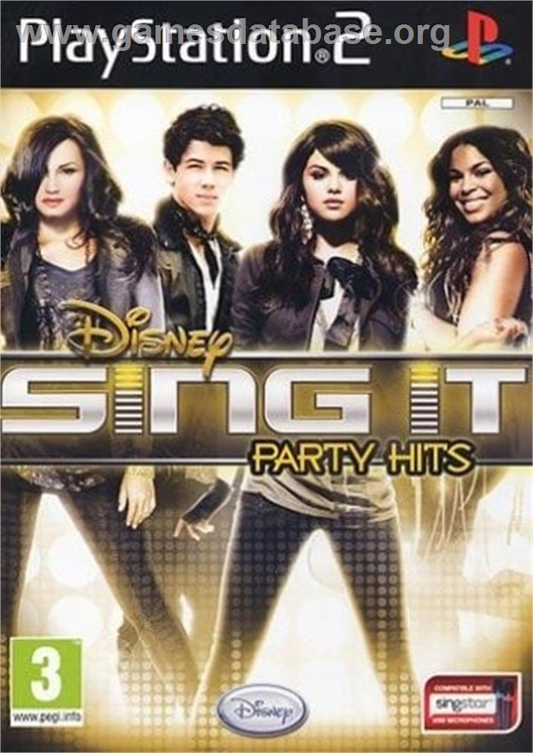 Disney Sing It - Pop Party - Sony Playstation 2 - Artwork - Box