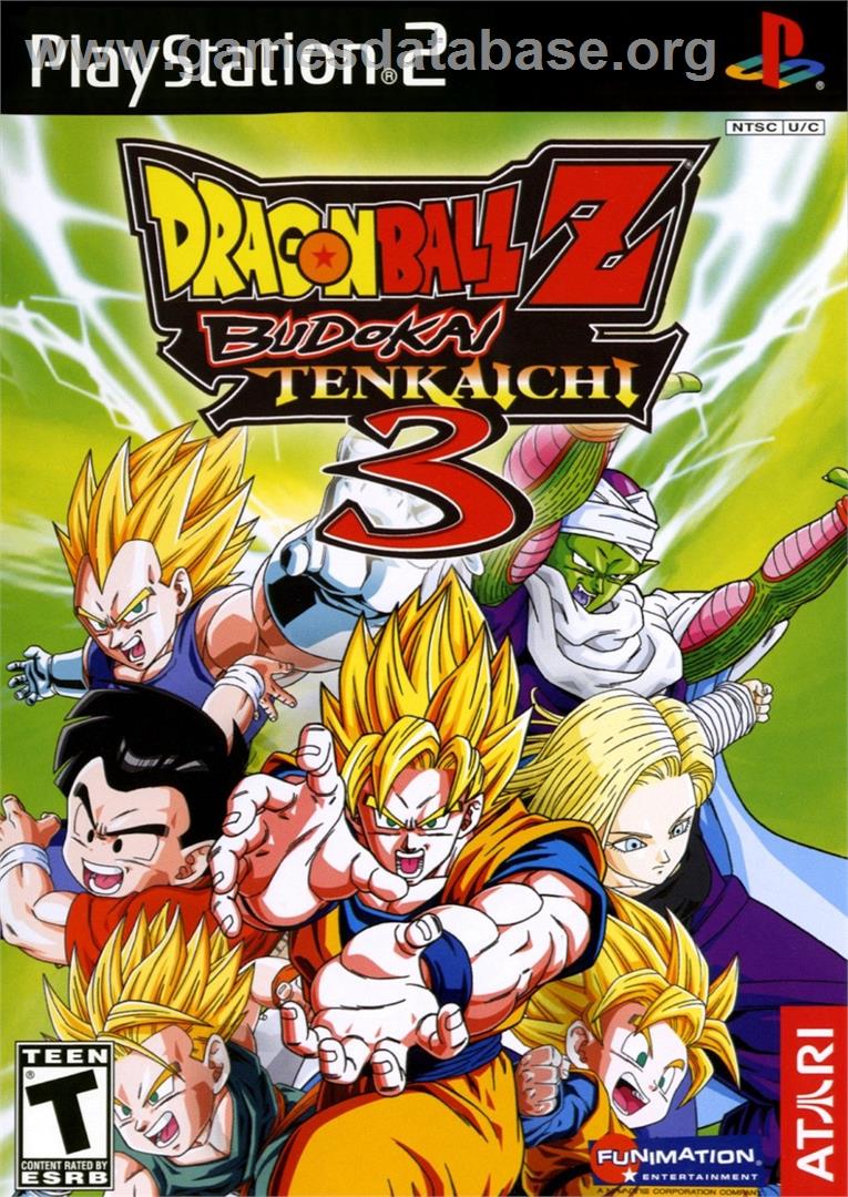 Dragon Ball Z - Budokai Tenkaichi 3 - Sony Playstation 2 - Artwork - Box