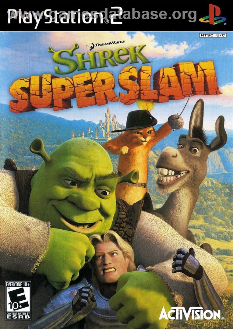 Dreamworks Shrek - Superslam - Sony Playstation 2 - Artwork - Box