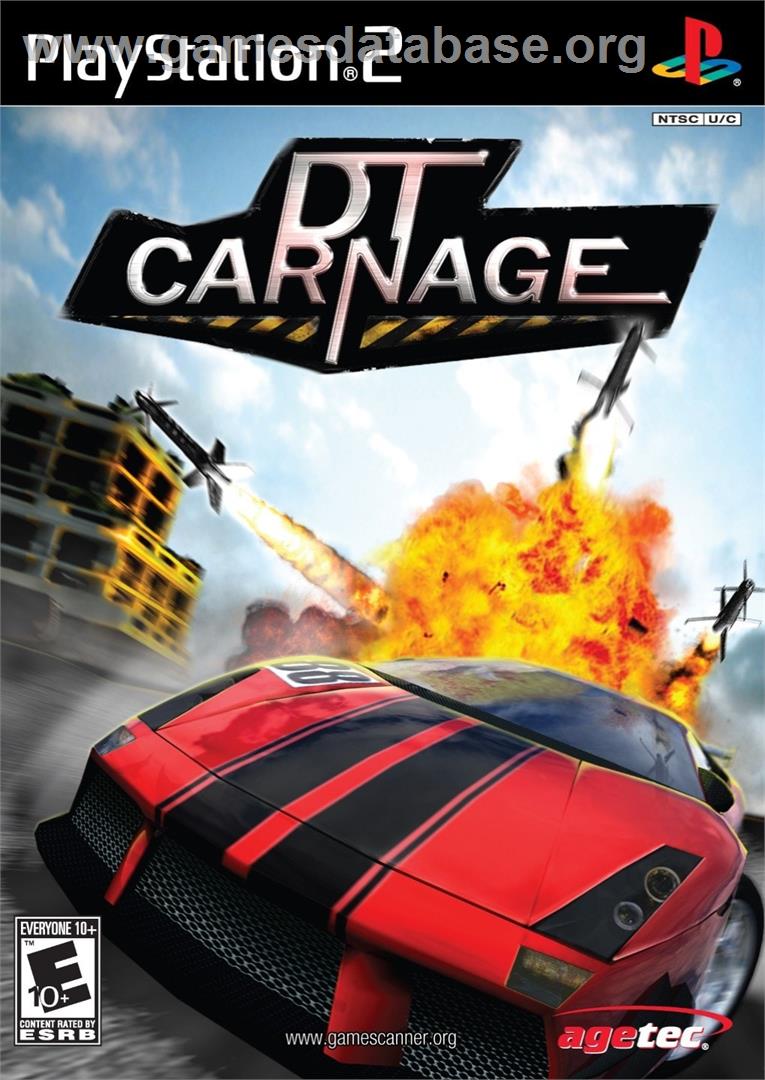 Dt Carnage - Sony Playstation 2 - Artwork - Box