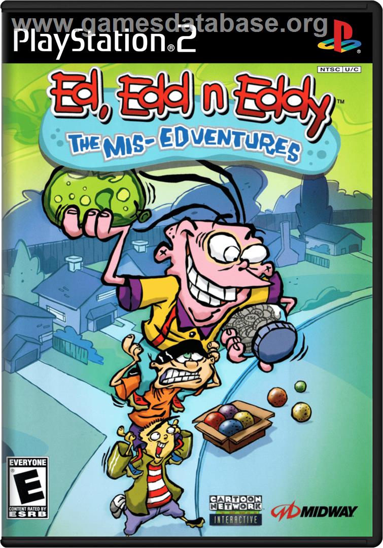 Ed, Edd n Eddy: The Mis-Edventures - Sony Playstation 2 - Artwork - Box