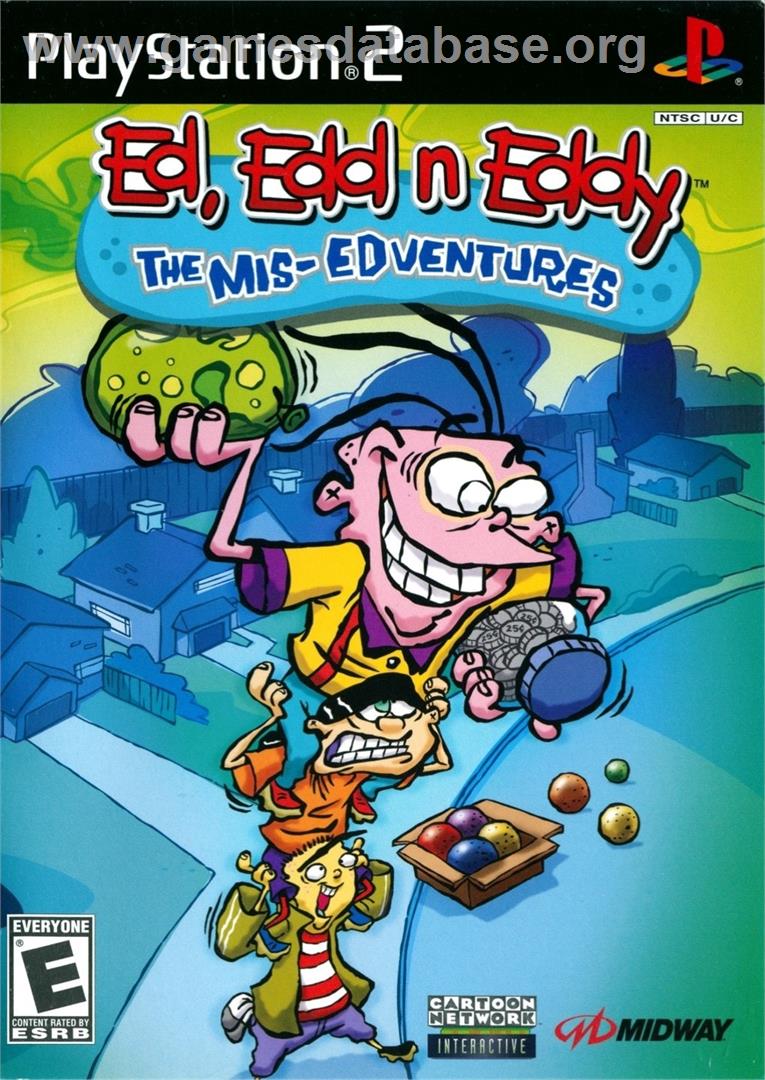 Ed Edd'n Eddy - The Mis-edventures - Sony Playstation 2 - Artwork - Box