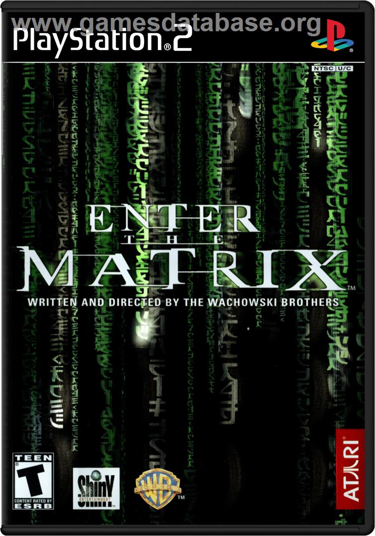 Enter the Matrix - Sony Playstation 2 - Artwork - Box
