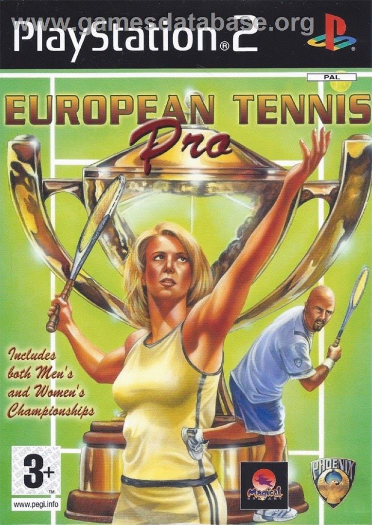 European Tennis Pro - Sony Playstation 2 - Artwork - Box