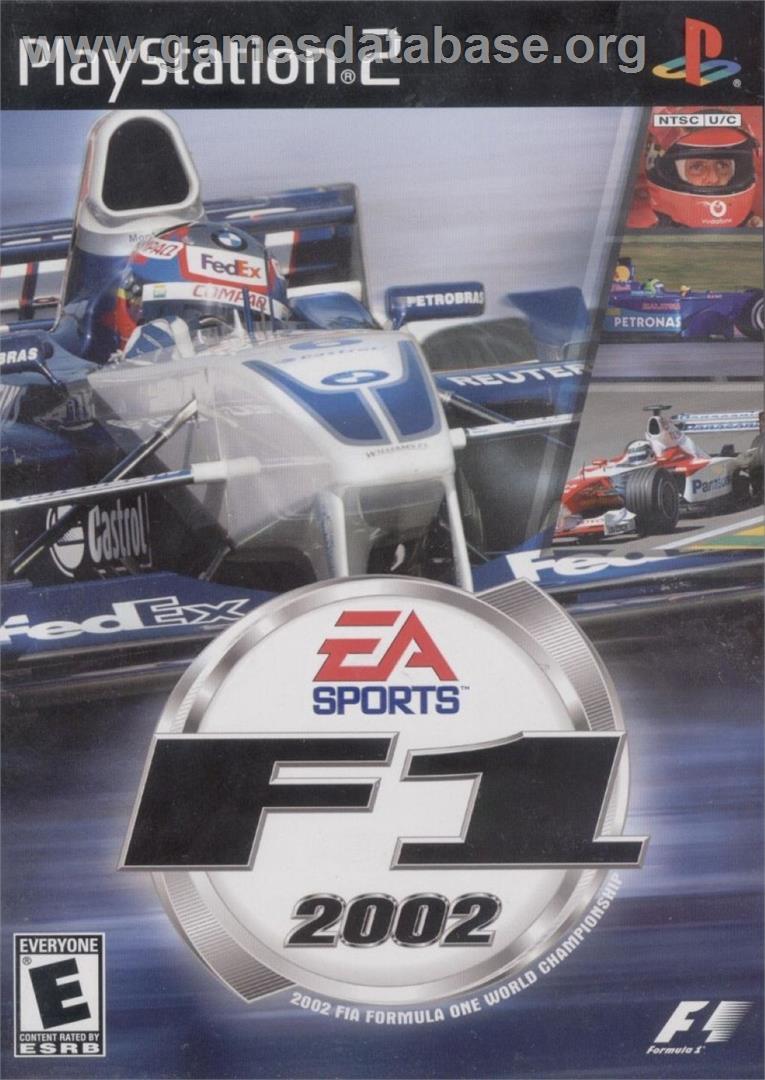 F1 2002 - Sony Playstation 2 - Artwork - Box