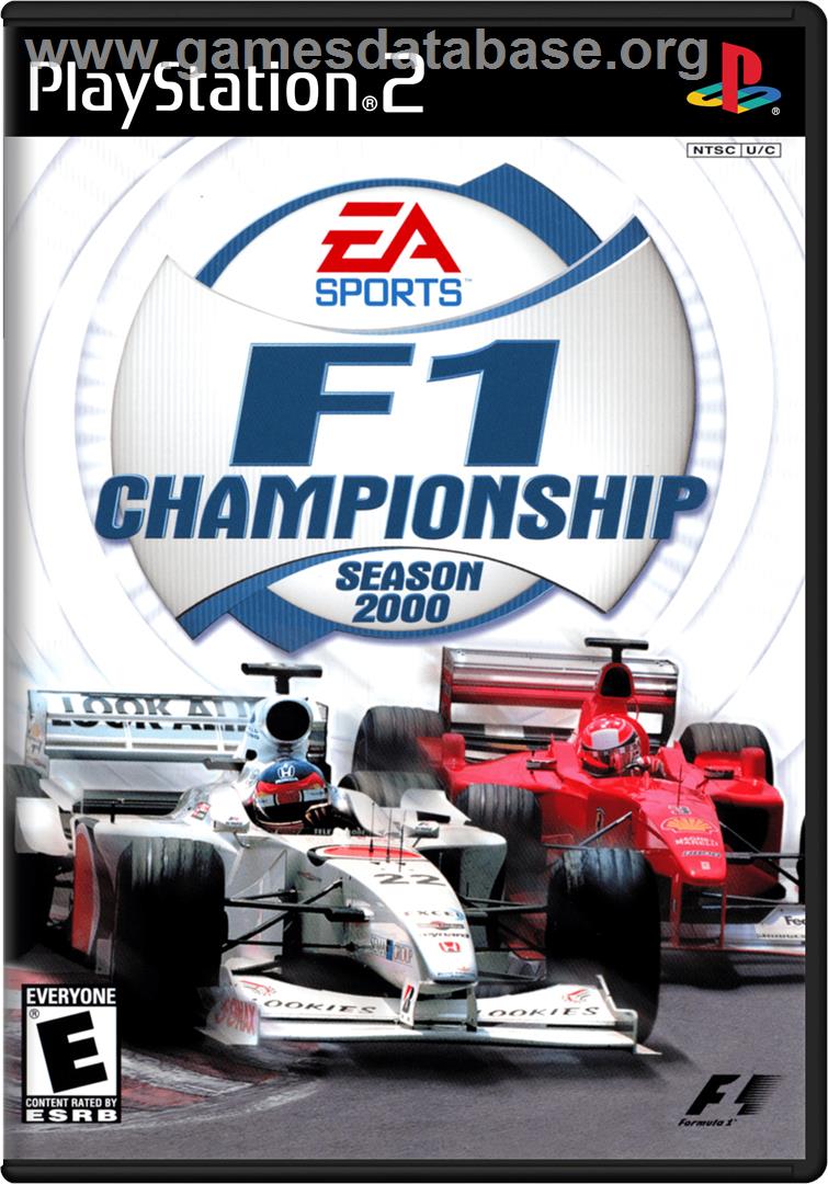 F1 Championship Season 2000 - Sony Playstation 2 - Artwork - Box
