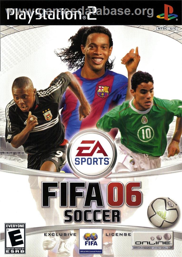 FIFA 06 - Sony Playstation 2 - Artwork - Box