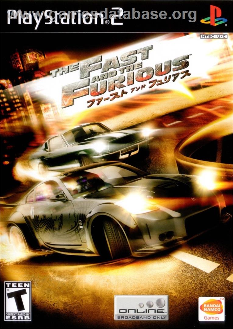 Fast And The Furious, The - Sony Playstation 2 - Artwork - Box