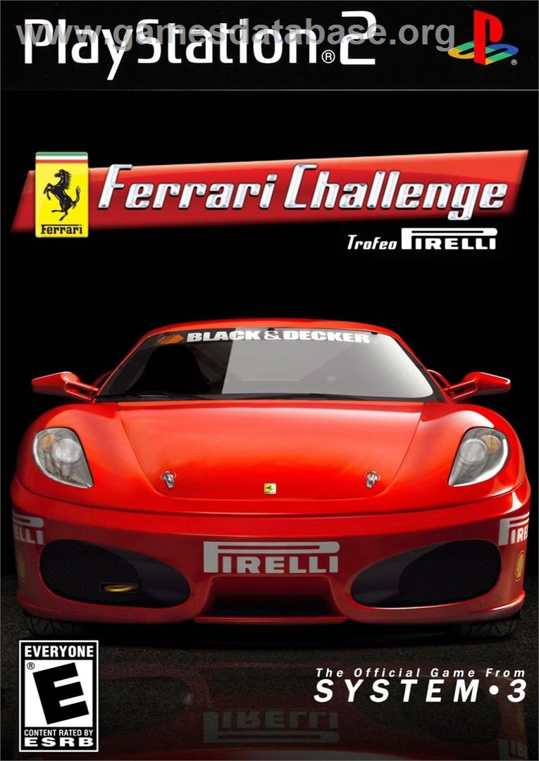 Ferrari Challenge - Trofeo Pirelli - Sony Playstation 2 - Artwork - Box