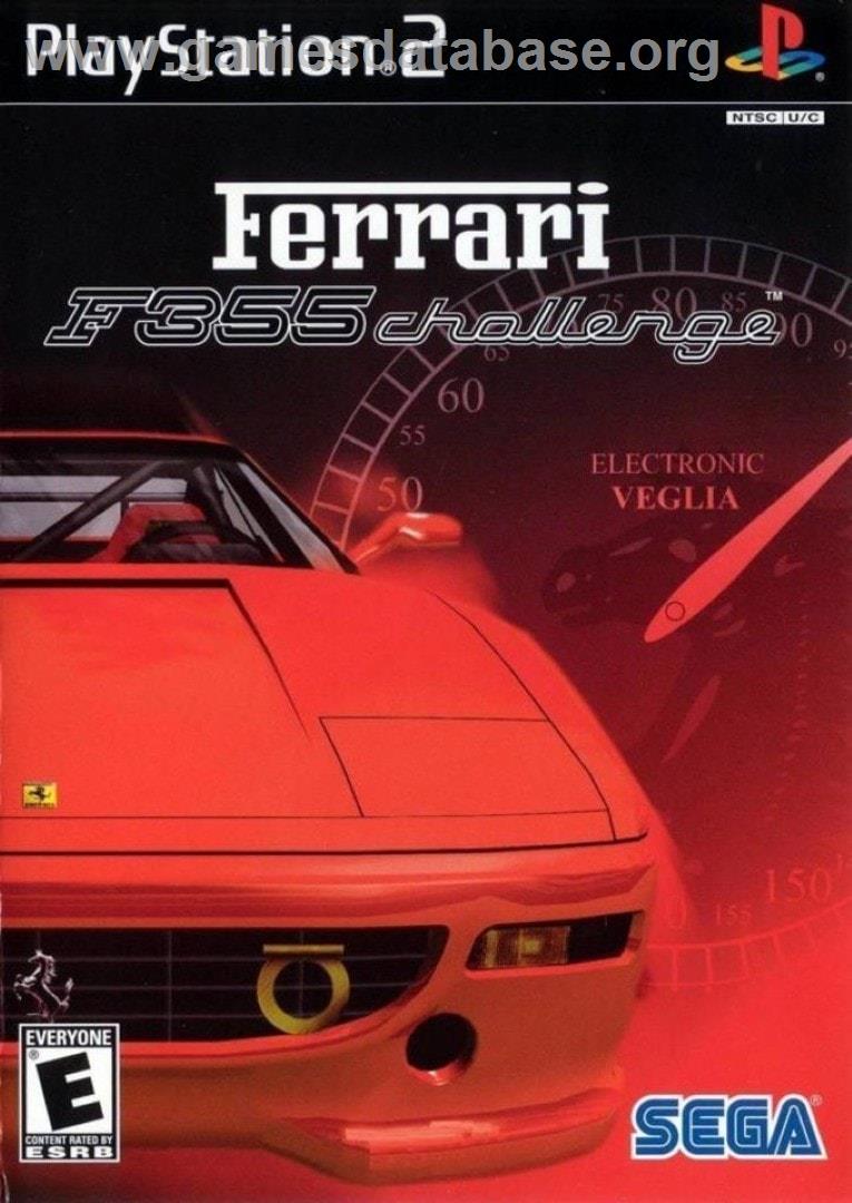 Ferrari F355 Challenge - Sony Playstation 2 - Artwork - Box