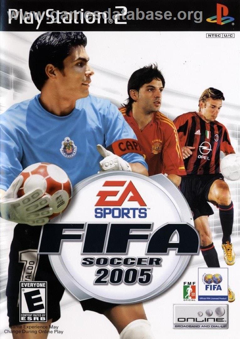 Fifa Football 2005 - Sony Playstation 2 - Artwork - Box