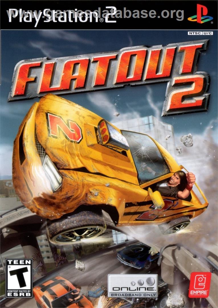 Flatout 2 - Sony Playstation 2 - Artwork - Box