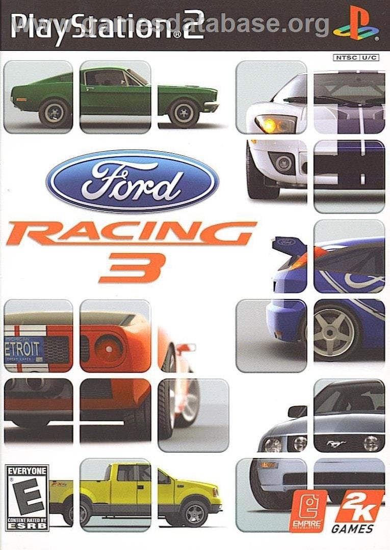 Ford Racing 3 - Sony Playstation 2 - Artwork - Box