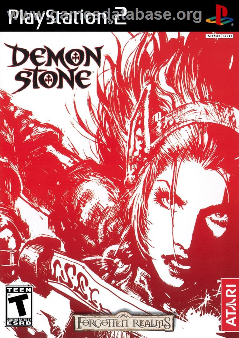 Forgotten Realms - Demon Stone - Sony Playstation 2 - Artwork - Box