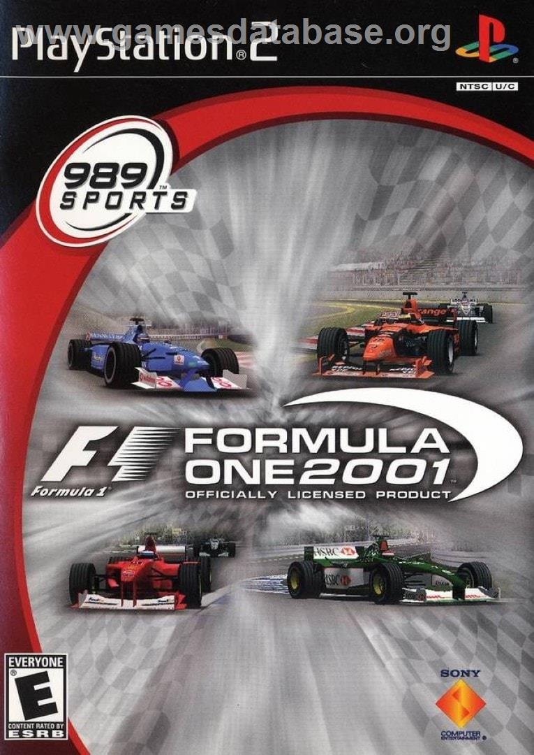 Formula One 2001 - Sony Playstation 2 - Artwork - Box