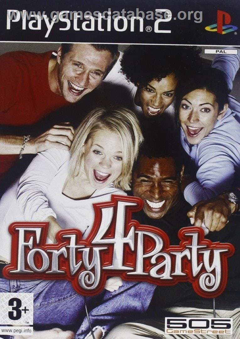 Forty 4 Party - Sony Playstation 2 - Artwork - Box