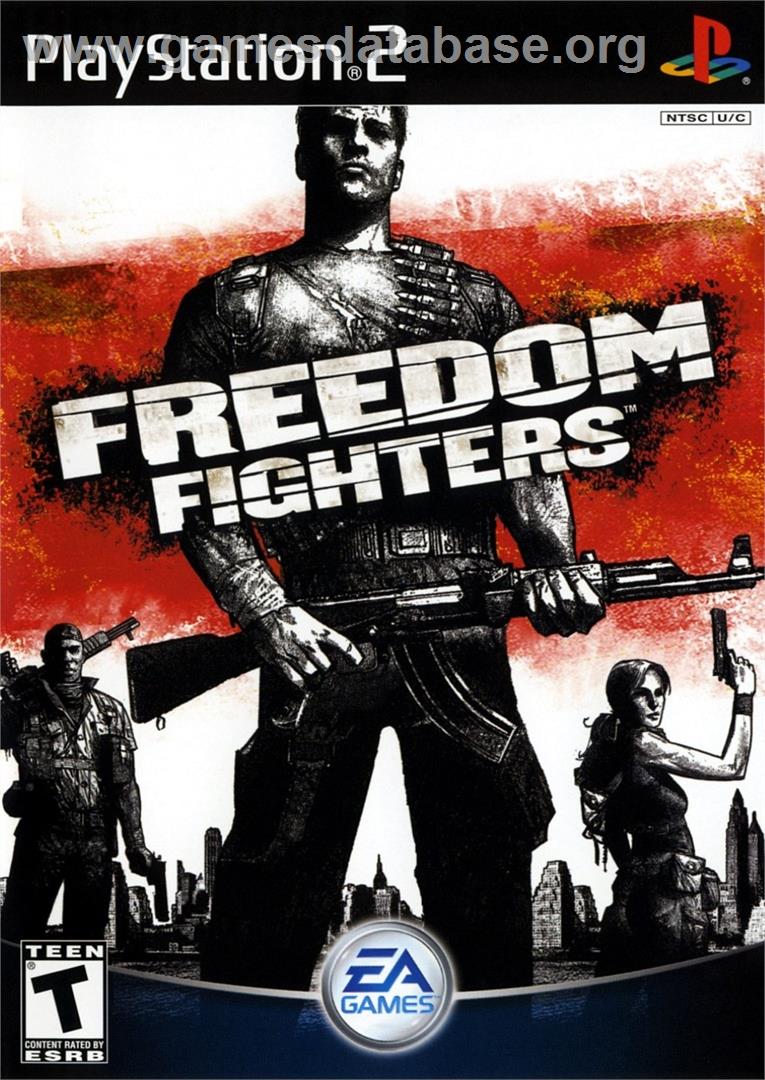 Freedom Fighters - Sony Playstation 2 - Artwork - Box