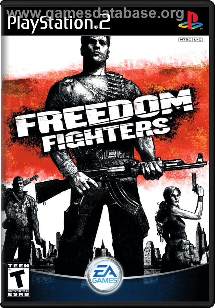 Freedom Fighters - Sony Playstation 2 - Artwork - Box
