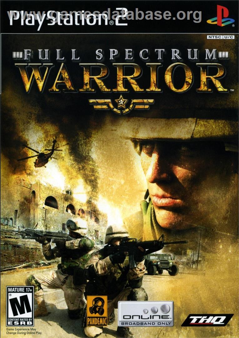 Full Spectrum Warrior - Sony Playstation 2 - Artwork - Box