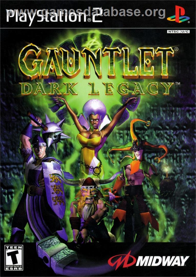 Gauntlet - Dark Legacy - Sony Playstation 2 - Artwork - Box