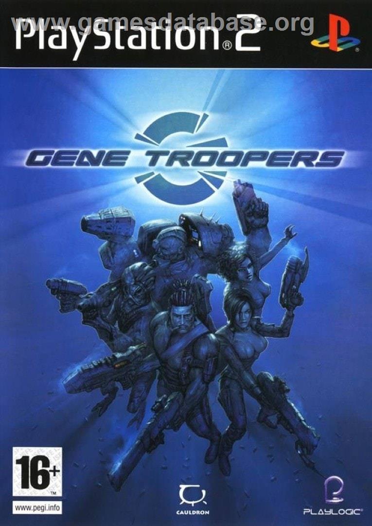 Gene Troopers - Sony Playstation 2 - Artwork - Box