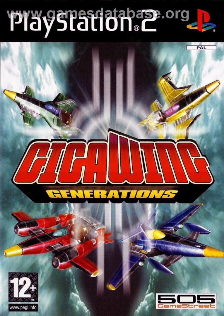 Gigawing Generation - Sony Playstation 2 - Artwork - Box