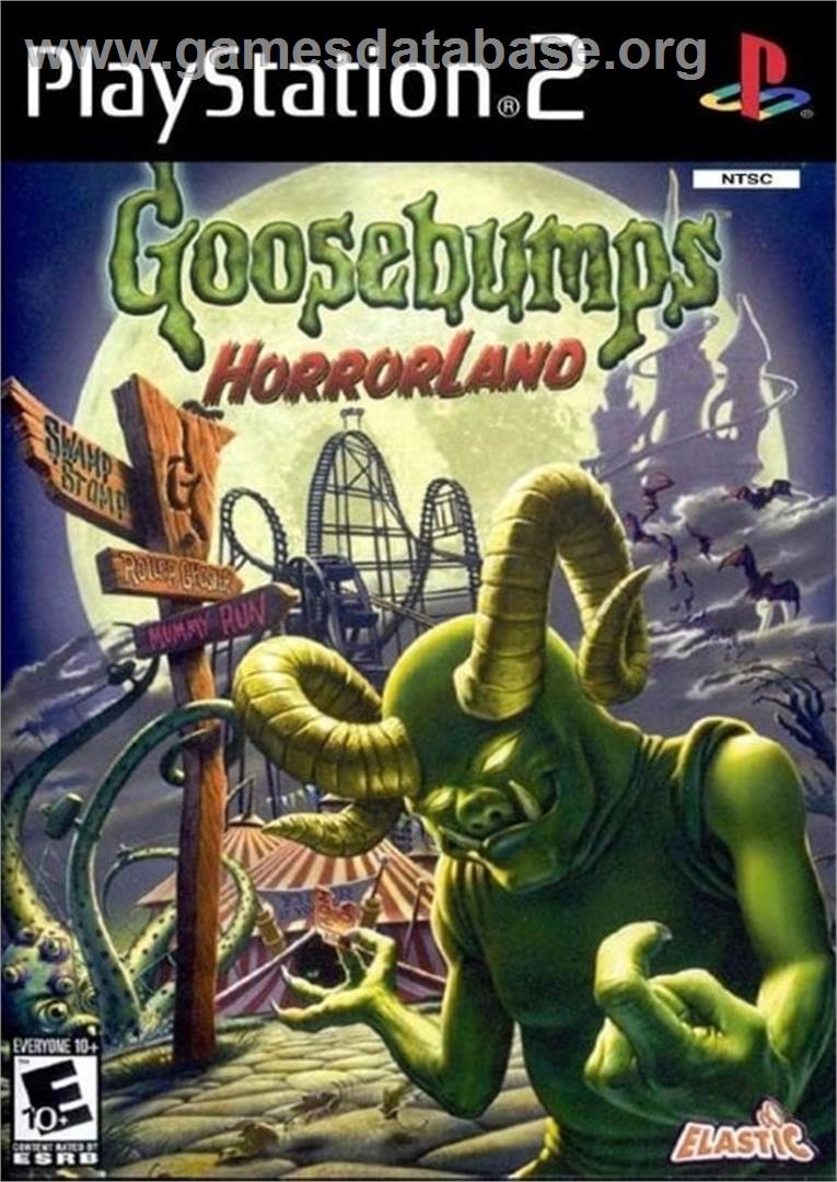 Goosebumps Horrorland - Sony Playstation 2 - Artwork - Box