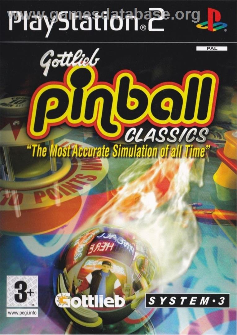Gottlieb Pinball Classics - Sony Playstation 2 - Artwork - Box