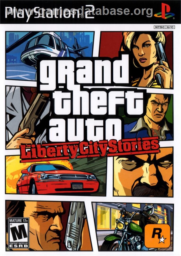 Grand Theft Auto - Liberty City Stories - Sony Playstation 2 - Artwork - Box