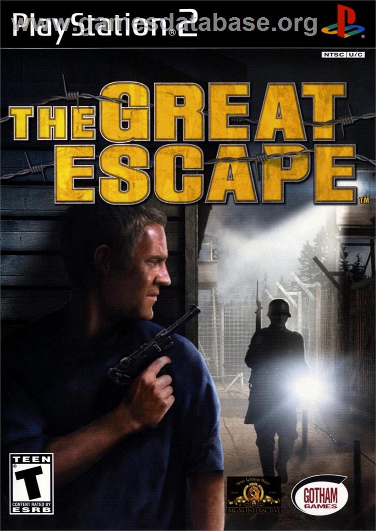 Great Escape , he - Sony Playstation 2 - Artwork - Box