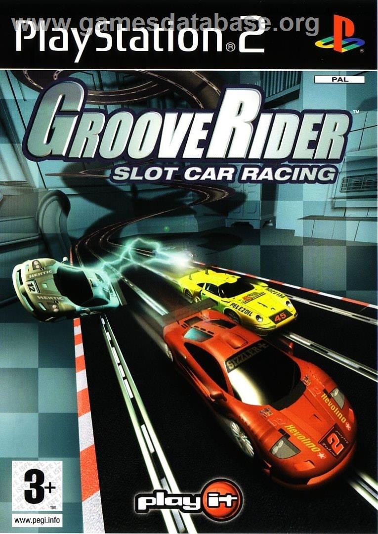 Grooverider Slot Car Racing - Sony Playstation 2 - Artwork - Box