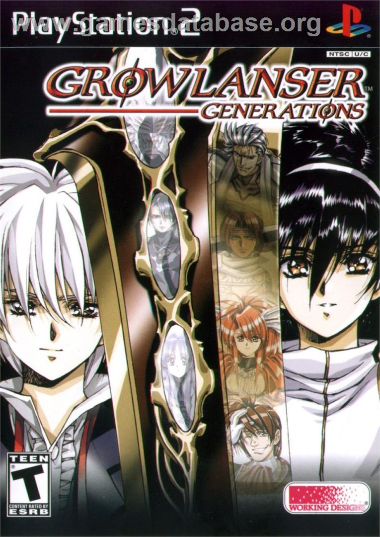 Growlanser - Generations - Sony Playstation 2 - Artwork - Box