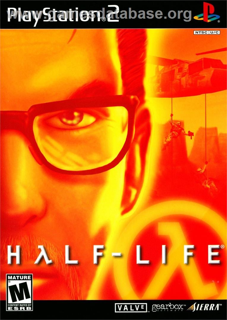 Half-life - Sony Playstation 2 - Artwork - Box