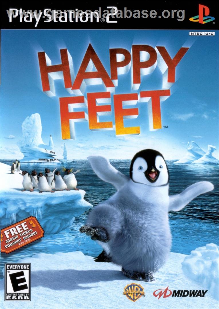 Happy Feet - Sony Playstation 2 - Artwork - Box