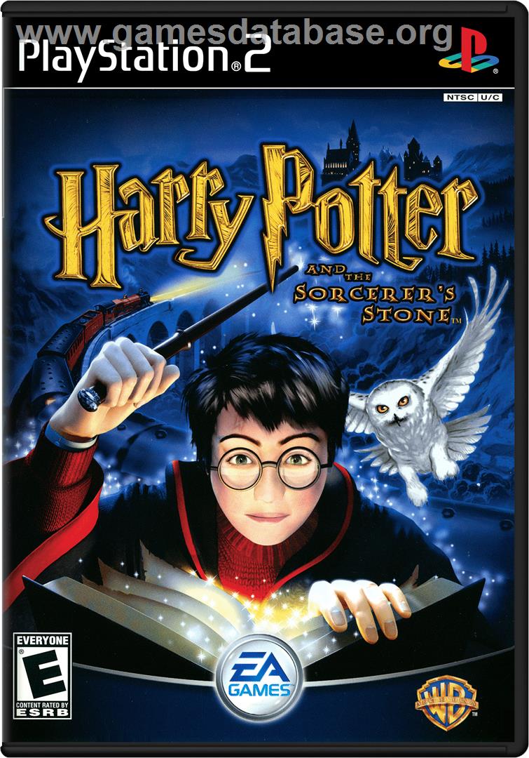 Harry Potter and the Sorcerer's Stone - Sony Playstation 2 - Artwork - Box