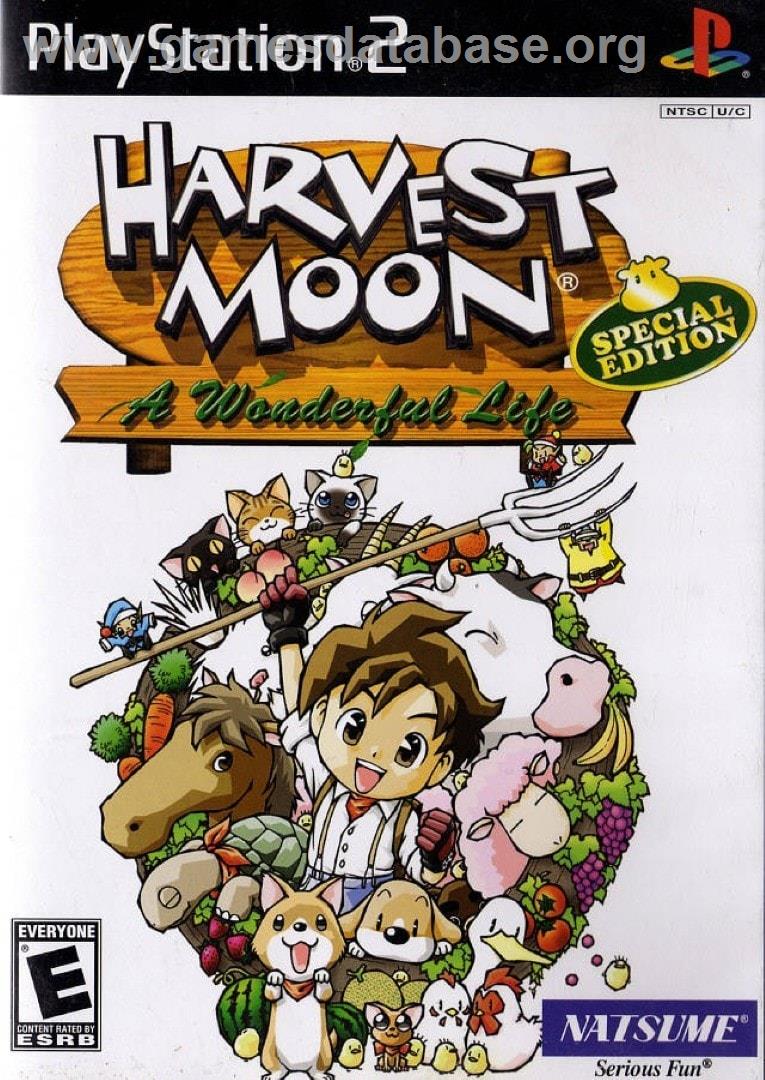 Harvest Moon - A Wonderful Life Special Edition - Sony Playstation 2 - Artwork - Box