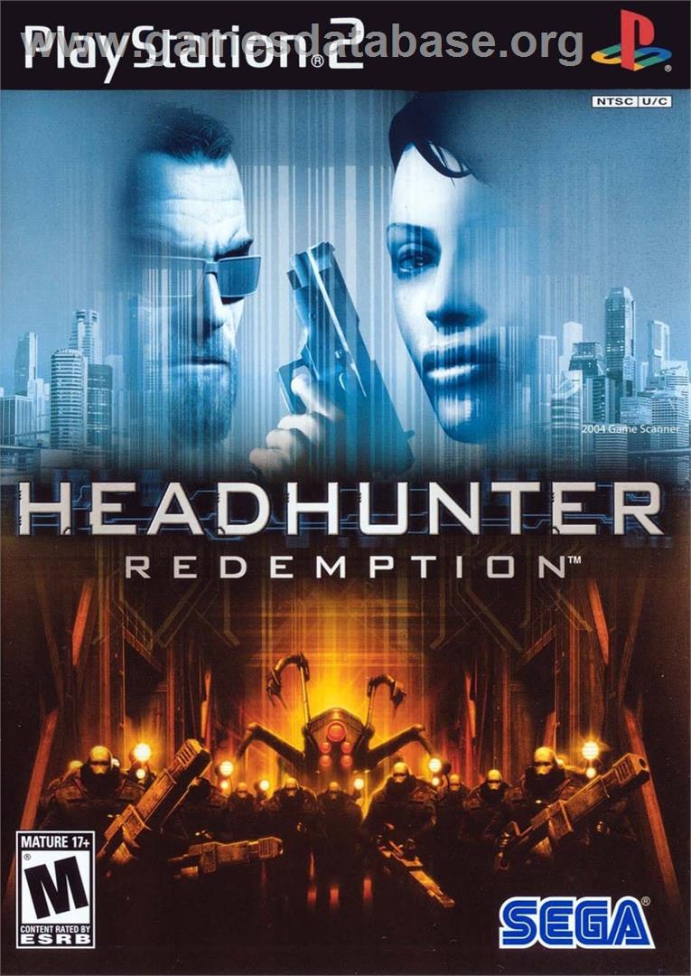 Headhunter - Redemption - Sony Playstation 2 - Artwork - Box