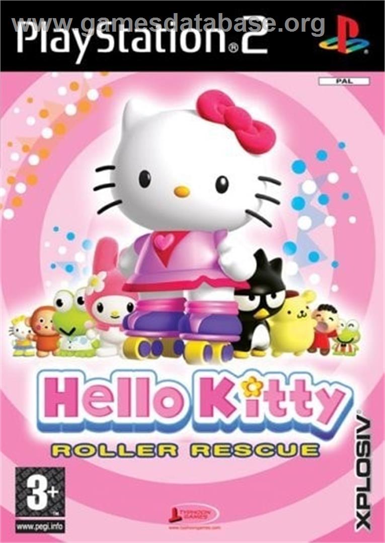Hello Kitty Roller Rescue - Sony Playstation 2 - Artwork - Box