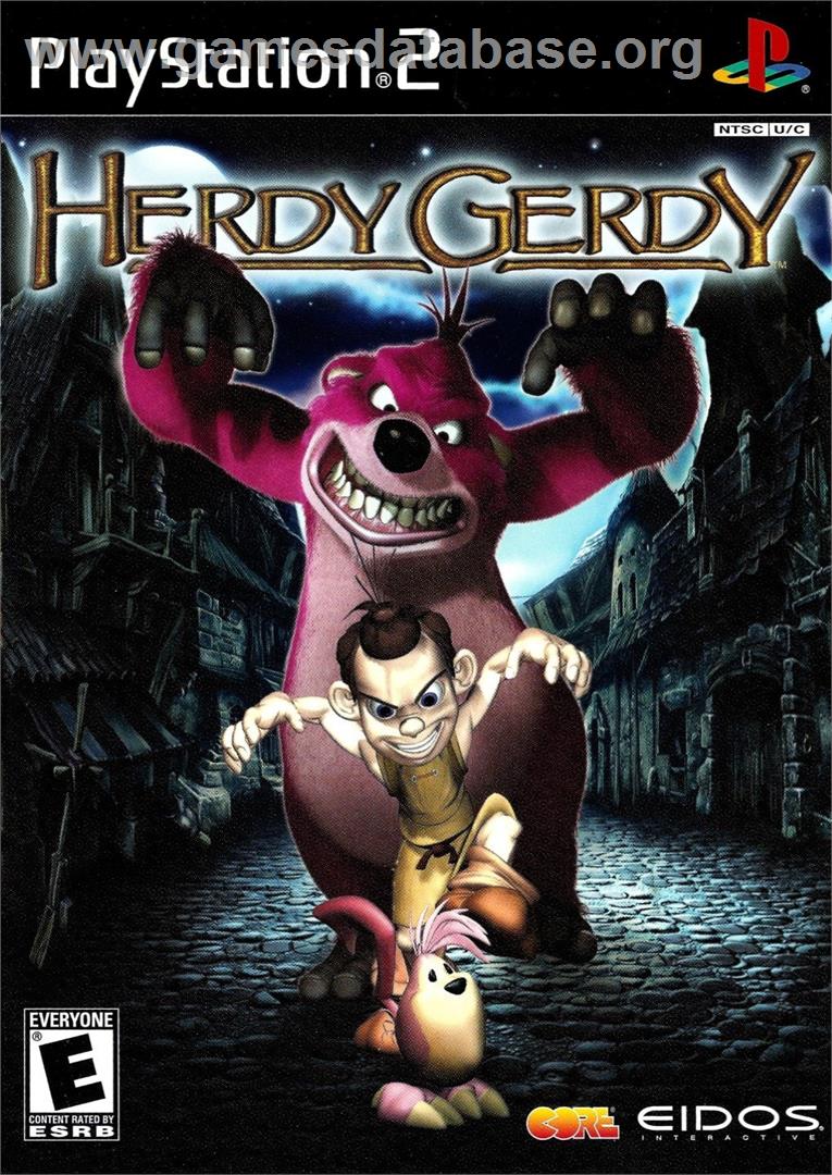 Herdy Gerdy - Sony Playstation 2 - Artwork - Box