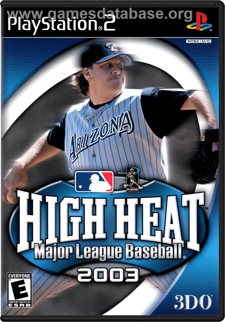 High Heat Major League Baseball 2003 - Sony Playstation 2 - Artwork - Box