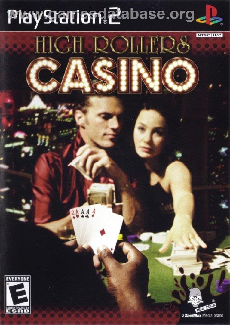 High Rollers Casino - Sony Playstation 2 - Artwork - Box
