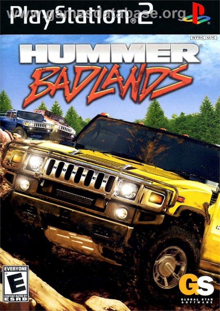 Hummer Badlands - Sony Playstation 2 - Artwork - Box
