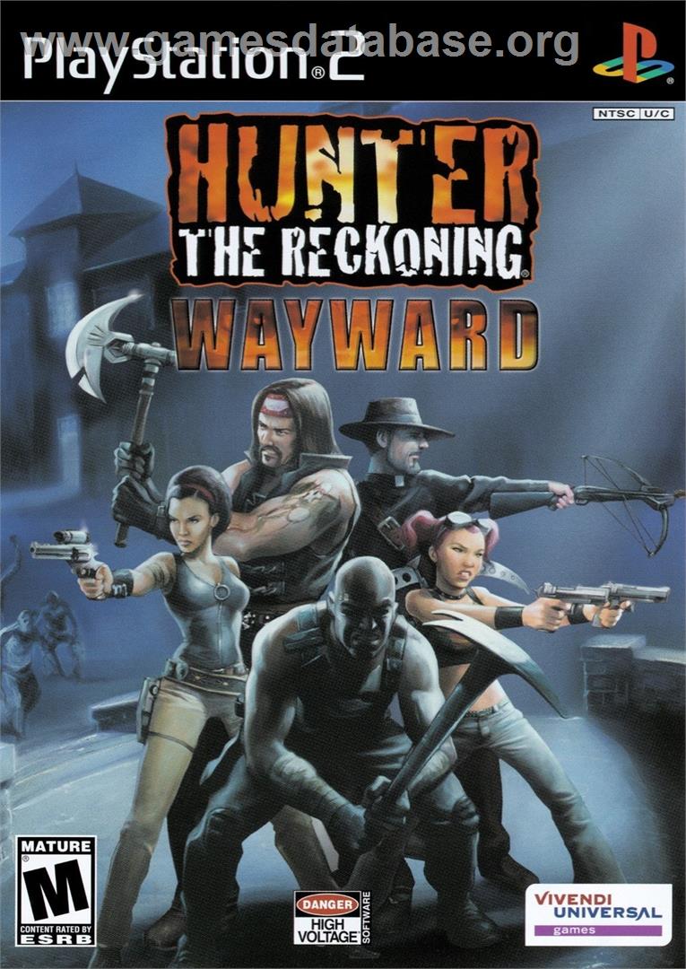 Hunter - The Reckoning - Wayward - Sony Playstation 2 - Artwork - Box