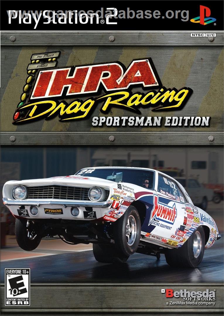 Ihra Drag Racing - Sportsman Edition - Sony Playstation 2 - Artwork - Box