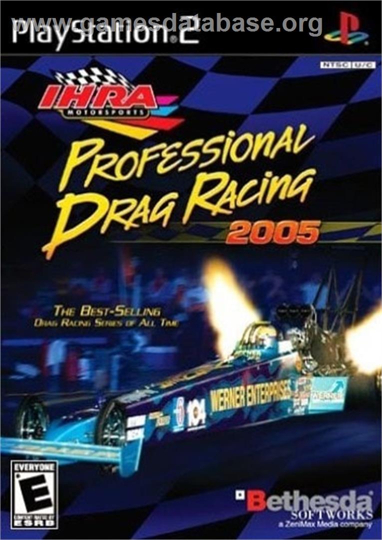 Ihra Professional Drag Racing 2005 - Sony Playstation 2 - Artwork - Box