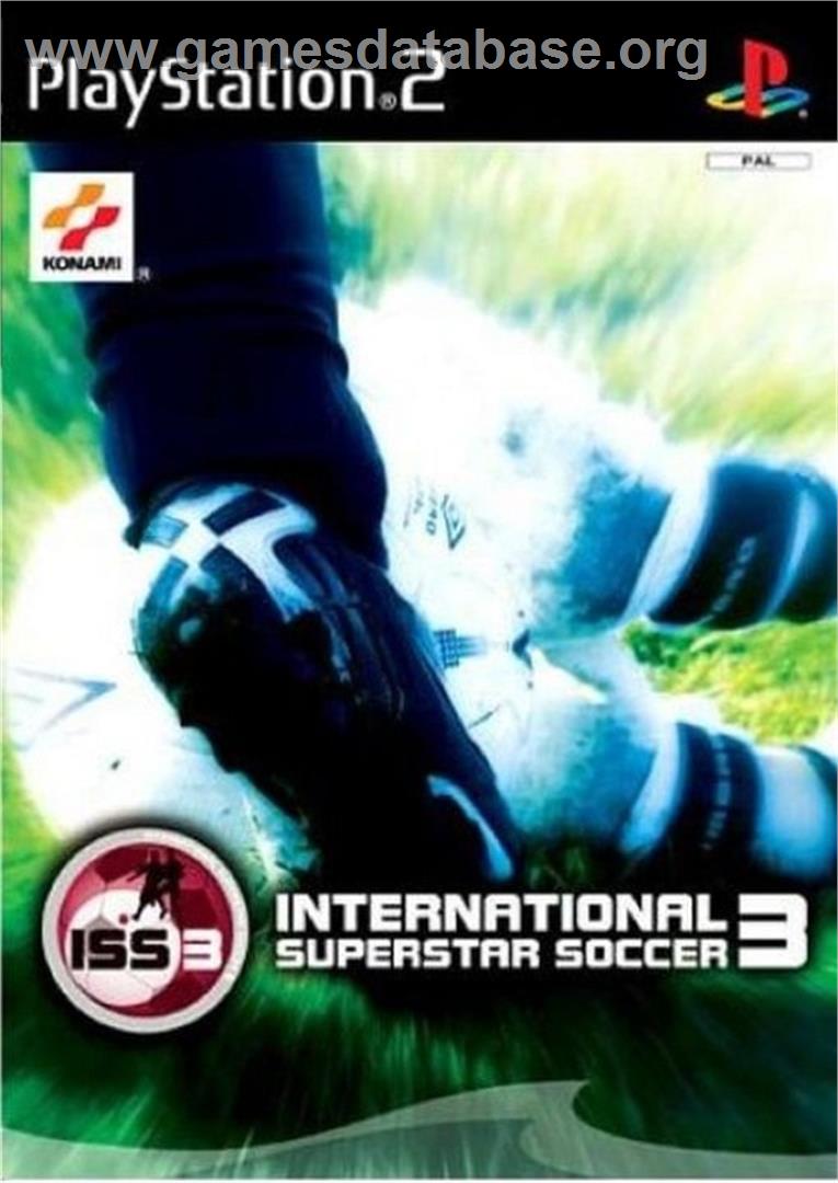 International Superstar Soccer 3 - Sony Playstation 2 - Artwork - Box