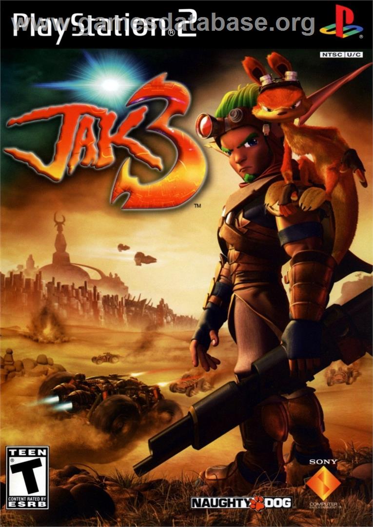 Jak 3 - Sony Playstation 2 - Artwork - Box