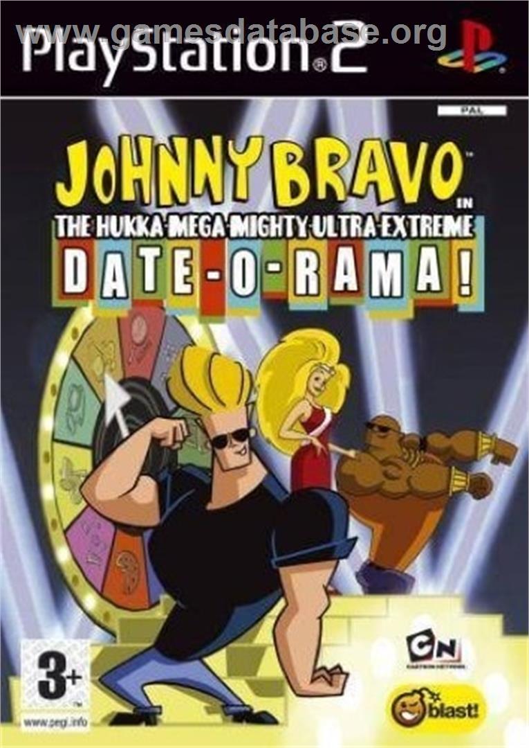 Johnny Bravo In The Hukka-mega-mighty-ultra-extreme Date-o-rama! - Sony Playstation 2 - Artwork - Box