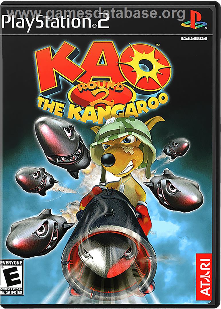 Kao the Kangaroo Round 2 - Sony Playstation 2 - Artwork - Box