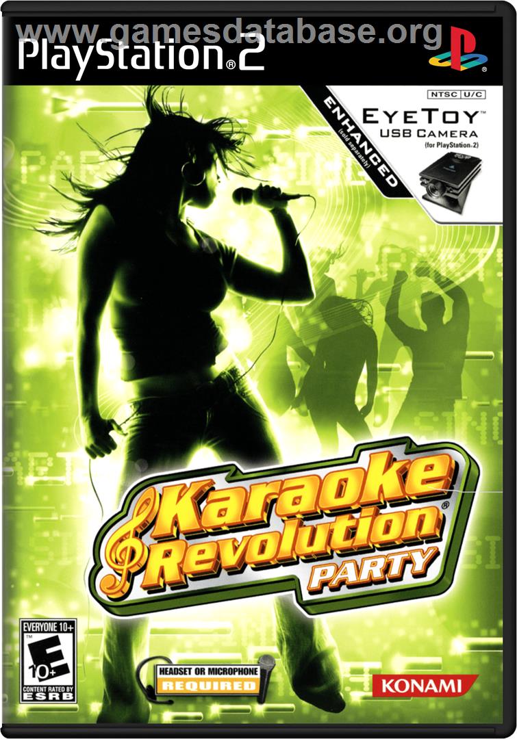 Karaoke Revolution Party - Sony Playstation 2 - Artwork - Box